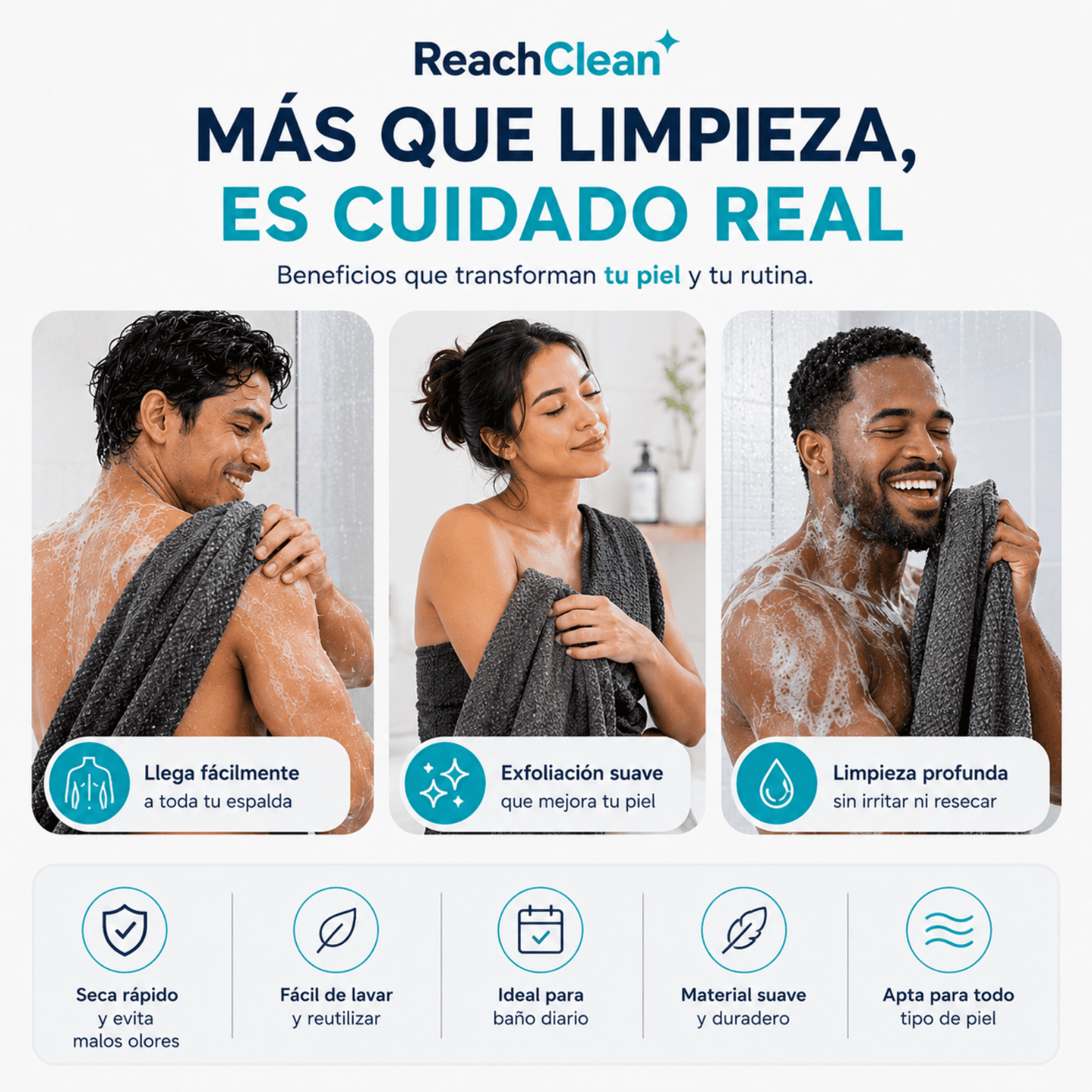 Limpia donde tus manos no llegan
